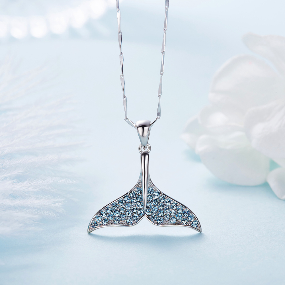 Collier Queue de Baleine en Argent