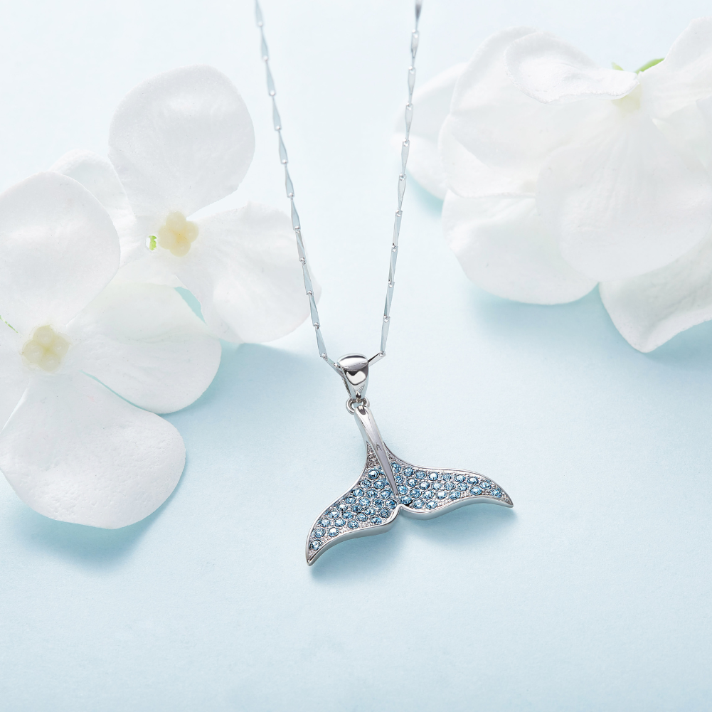 Collier Queue de Baleine en Argent