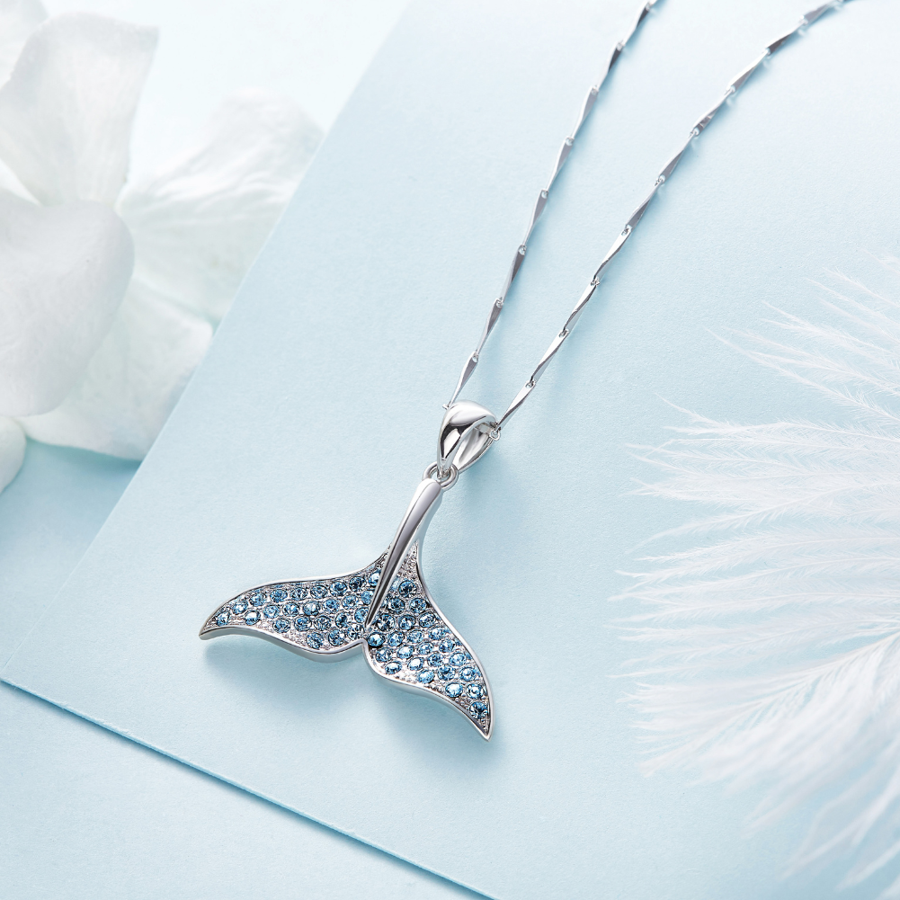 Collier Queue de Baleine en Argent