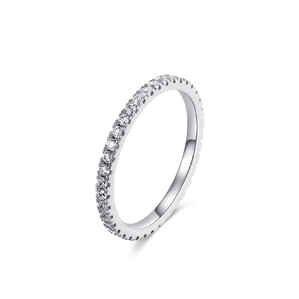 Bague Eternity Mini en Argent